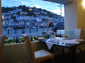 All set for Dinner down at Looe